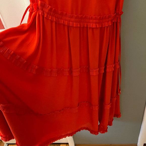 Ted Baker Midi Ruffle Dress - Picture 2 of 5